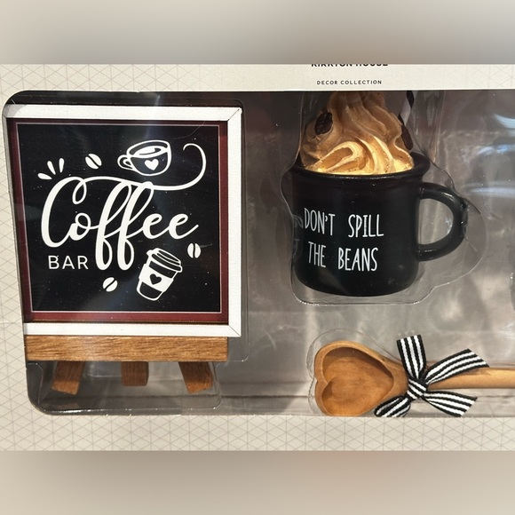 TWO SETS Kirkton House Coffee Bar Tea Tray Objects ALDI Tier Tray Props - Picture 3 of 8